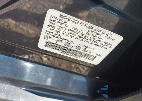 2008 Infiniti G35X from USA, damaged, VIN JNKBV61F48M280072